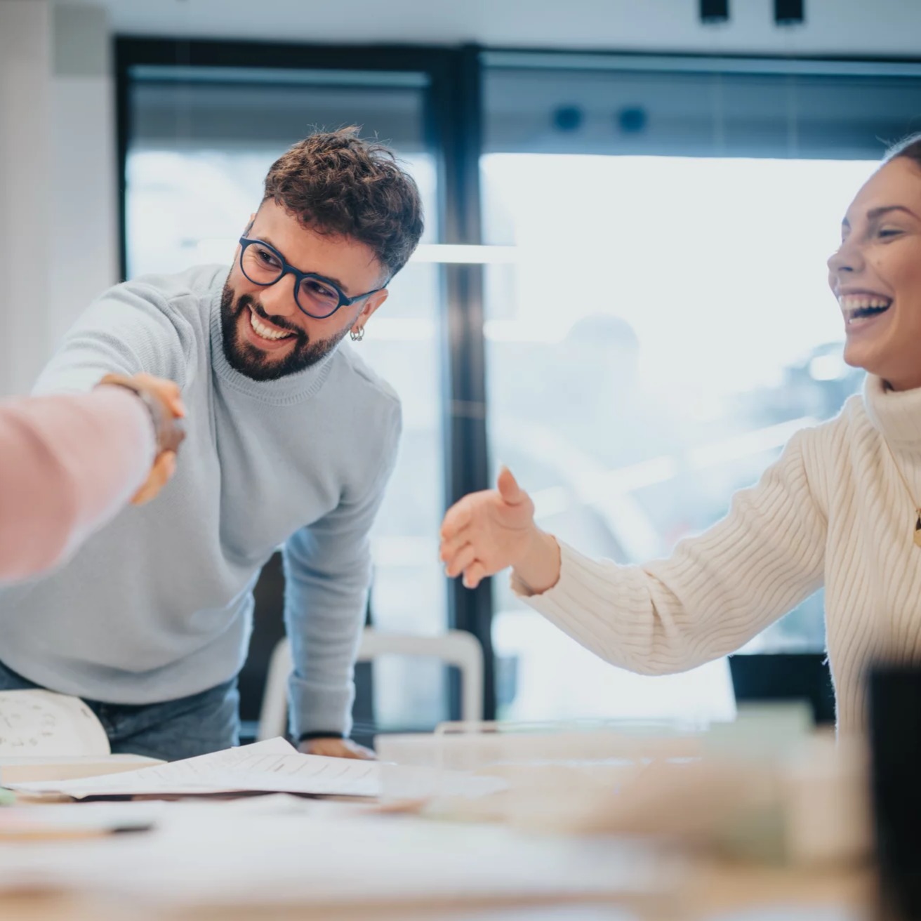 Kollegen bei mobilistics