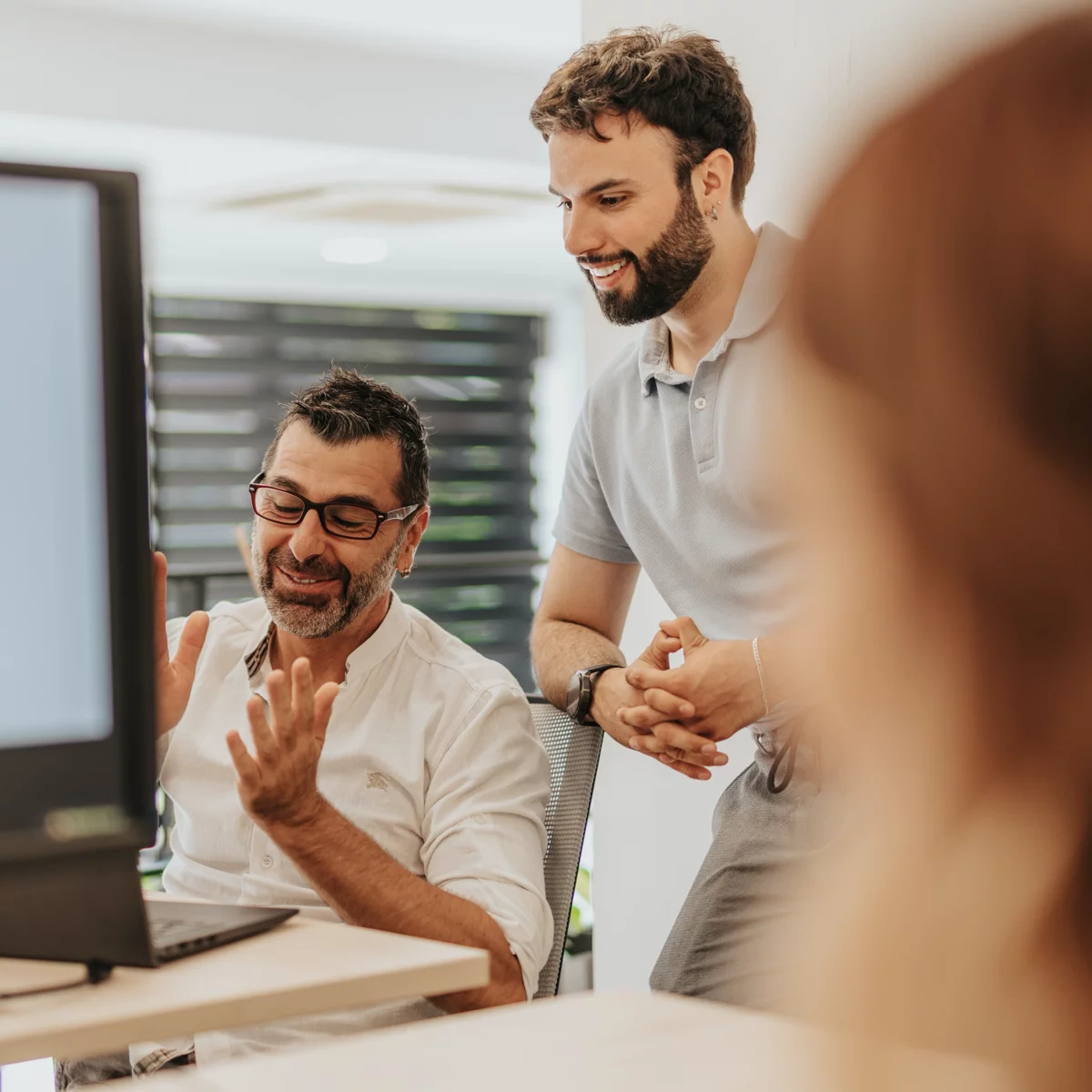 Interdisziplinäre Fachleute bei mobilistics
