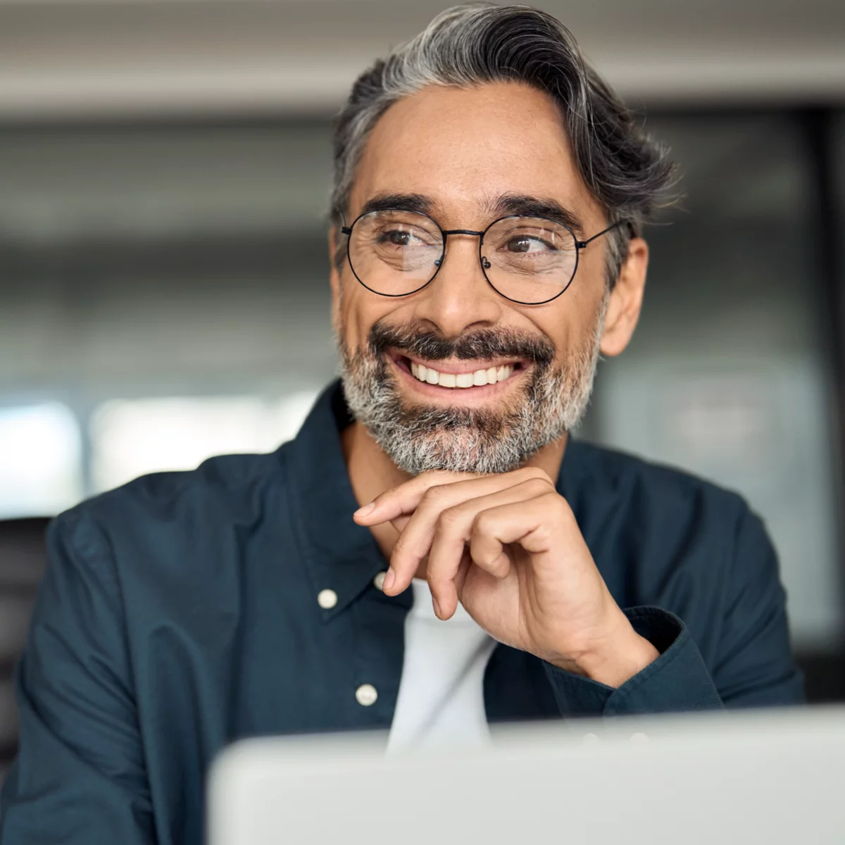 Person, die sich bewerben will